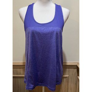 Reebok Dry Fit Women's Training Running Racerback Tank Top ~ Size Large ~ Purple
